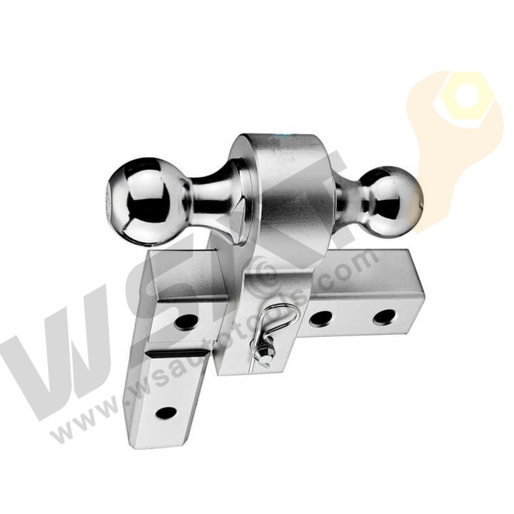 2-Ball Adjustable Aluminum Trailer Hitch