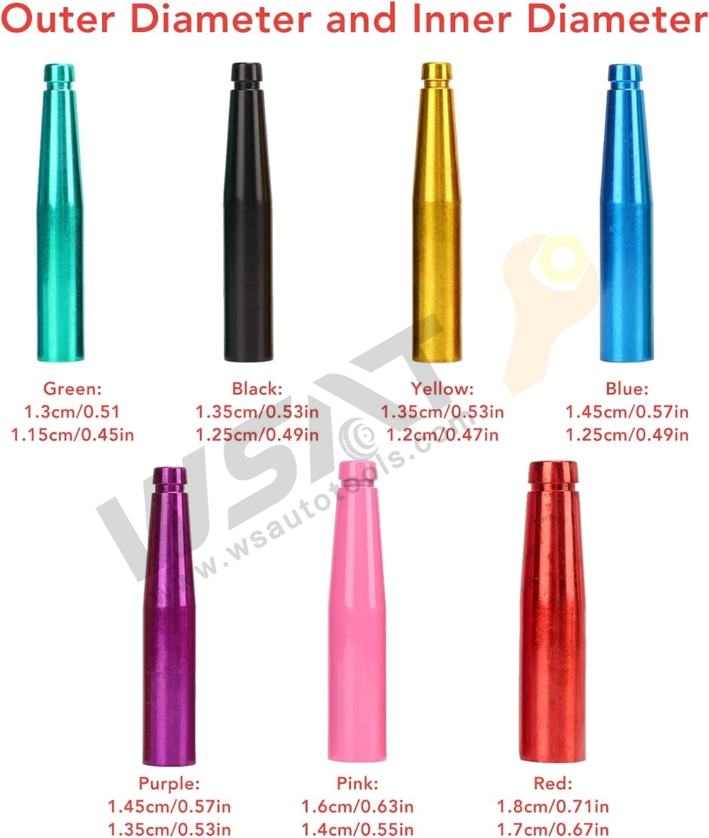 7pcs A/C Compressor Install Oil Seal Tool