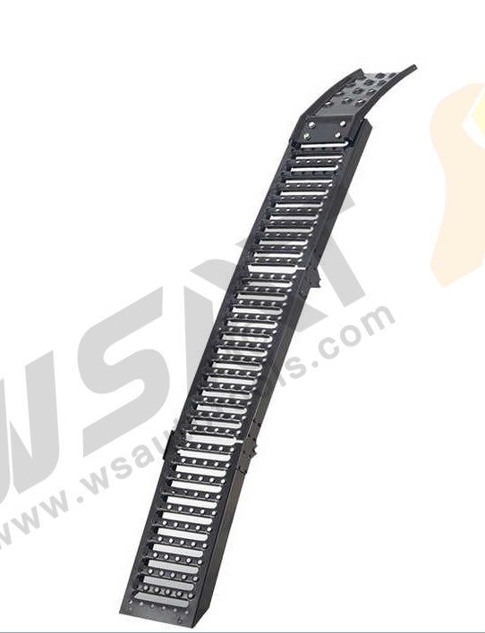 Tri-folding vehicle mobile ATV truck trailer steel car ramp