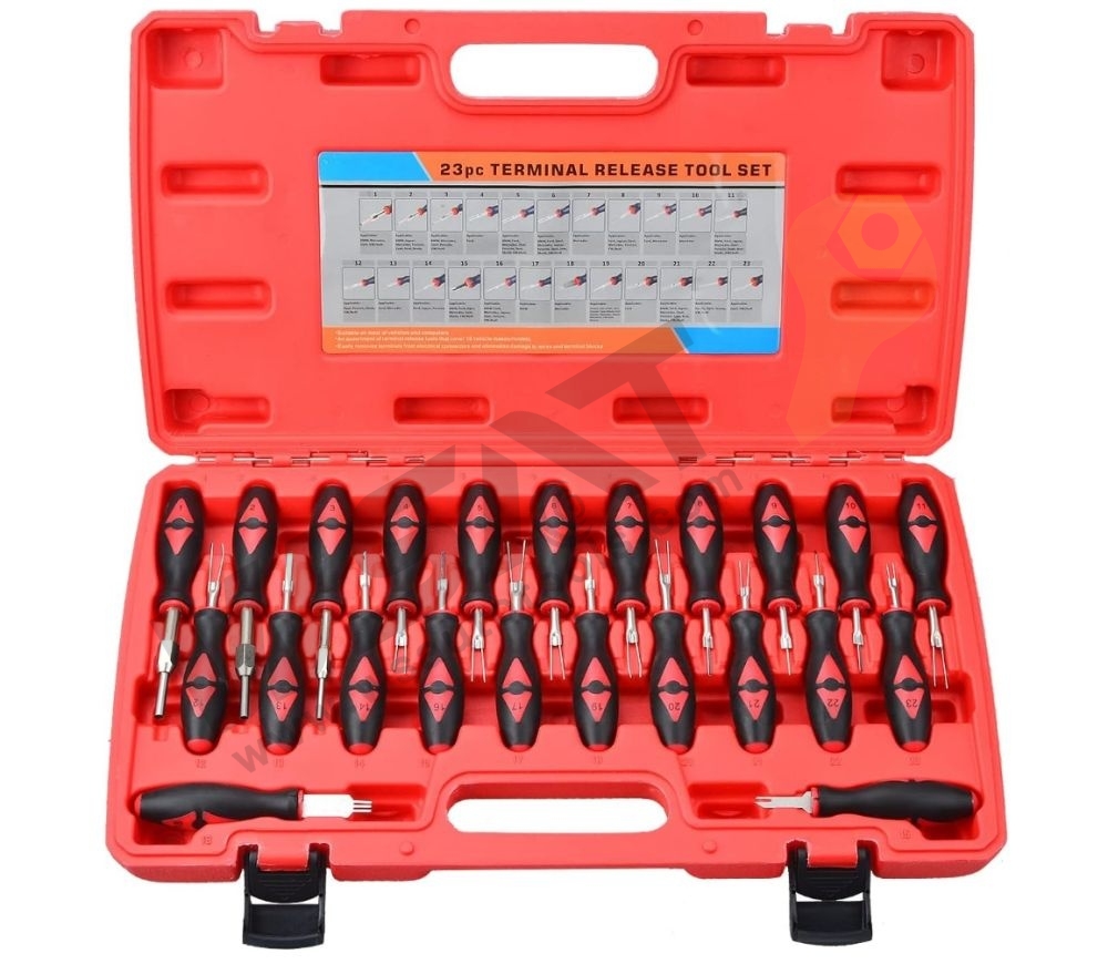 23PC Master Universal Terminal Release Tool Kit