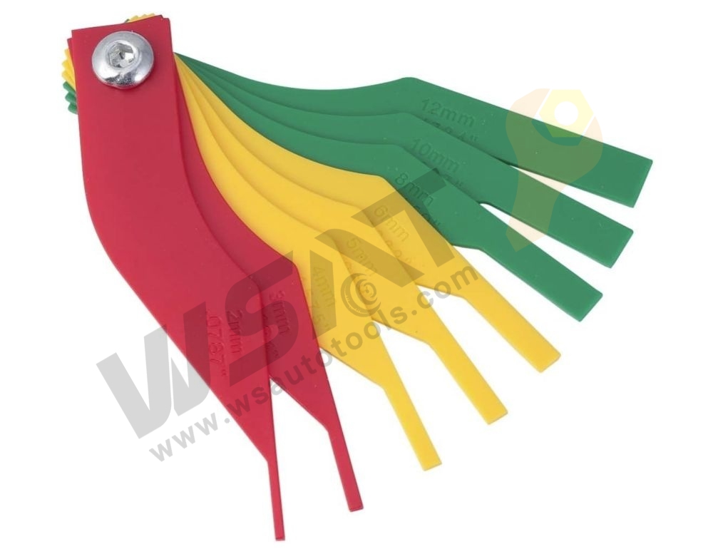 Car Brake Pad Scale Thickness Gauge