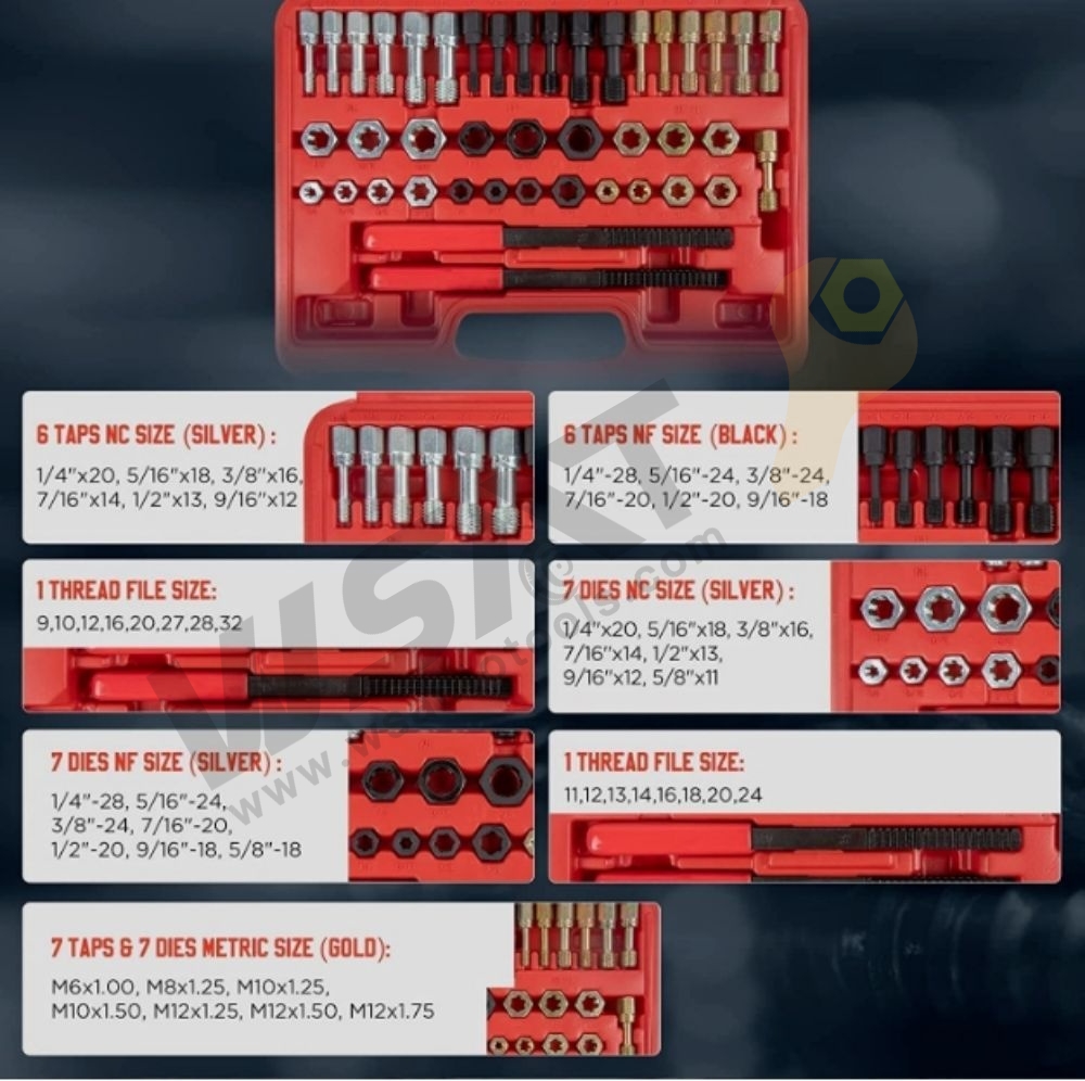 42pcs Threader Master Kit