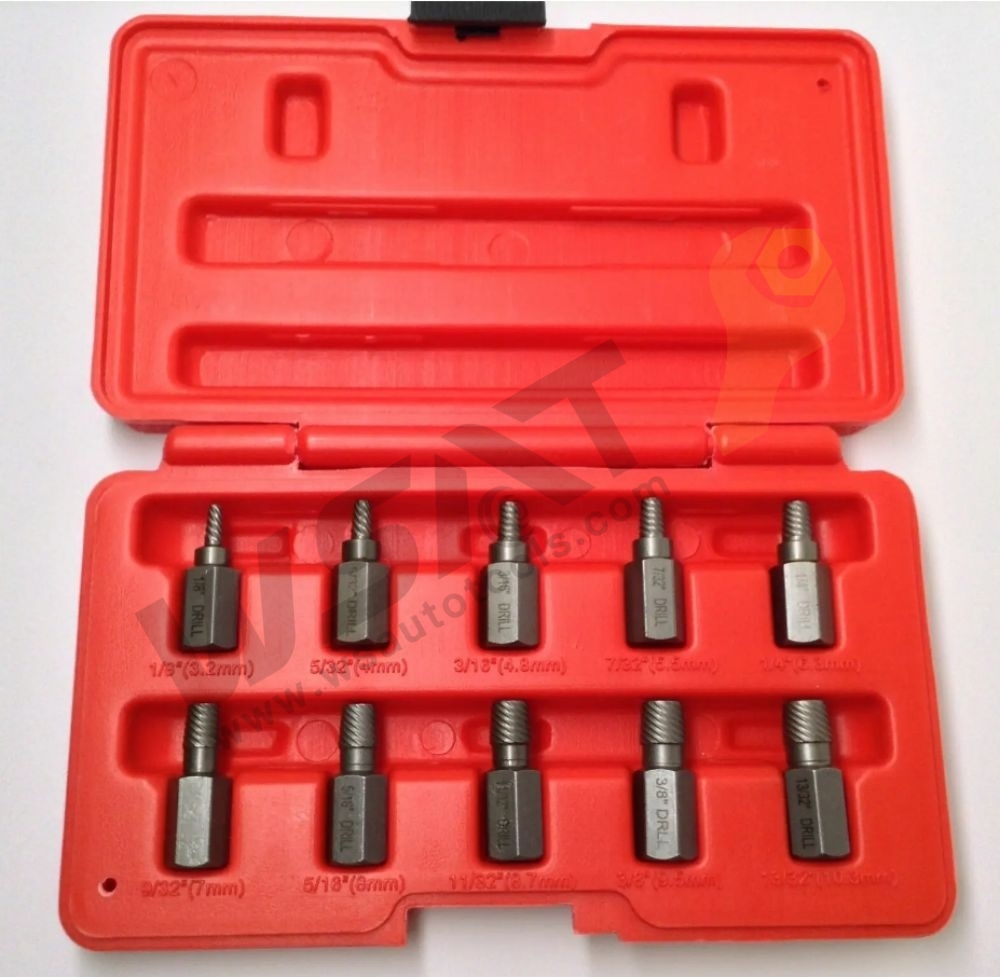 Hex-head Multispline Screw Extractor Kit--10PC/13PC/25PC