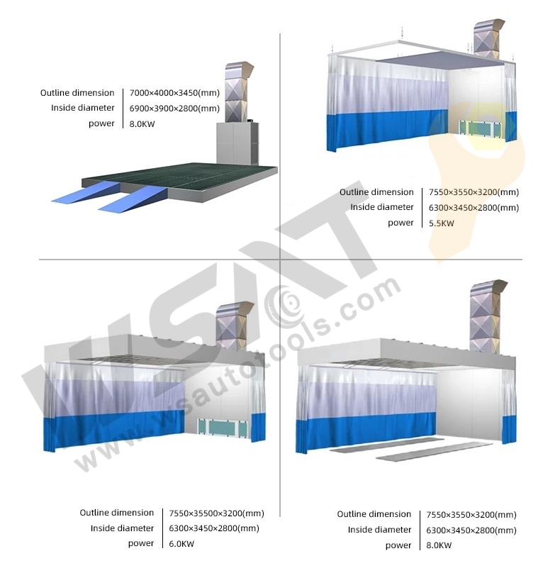 Auto Spray Booth Paint Room