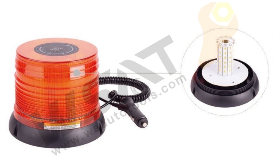 LED Solar Beacon Warning Lights