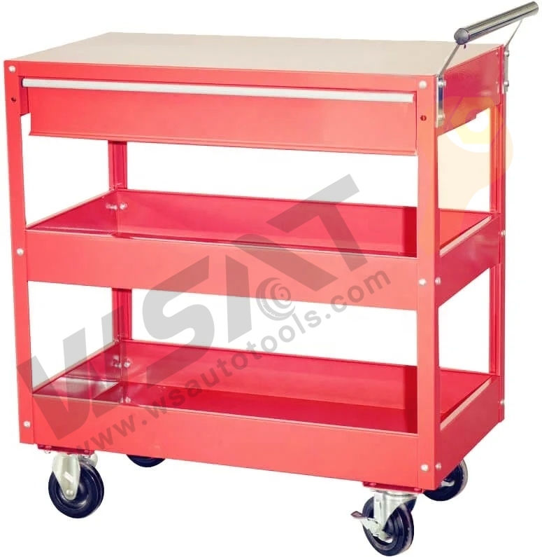 Three-layer Tool Cart With 1 drawer