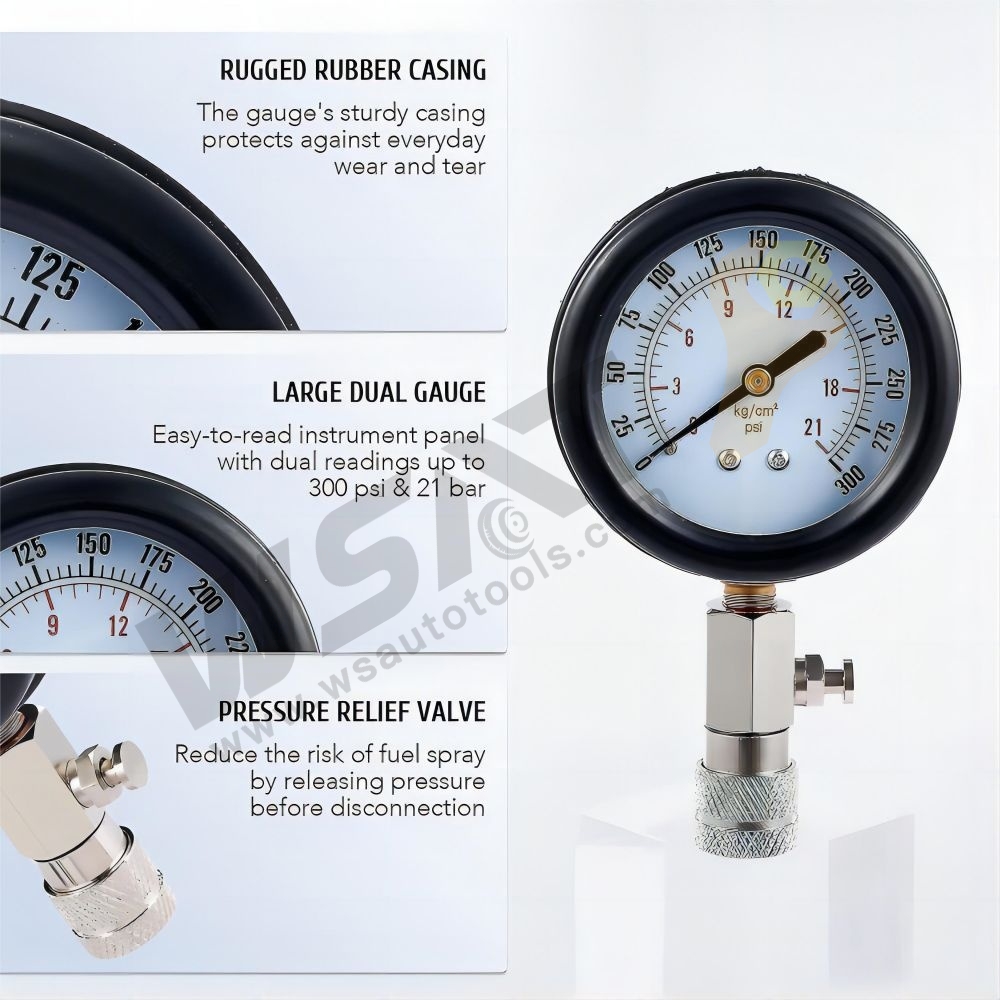 Petrol Engine Compression Tester Kit