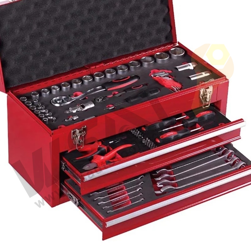 Tool box with Tools(92 PCS mechanical tools set)
