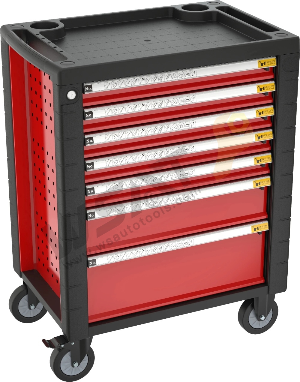 7-Drawer Tool Trolley