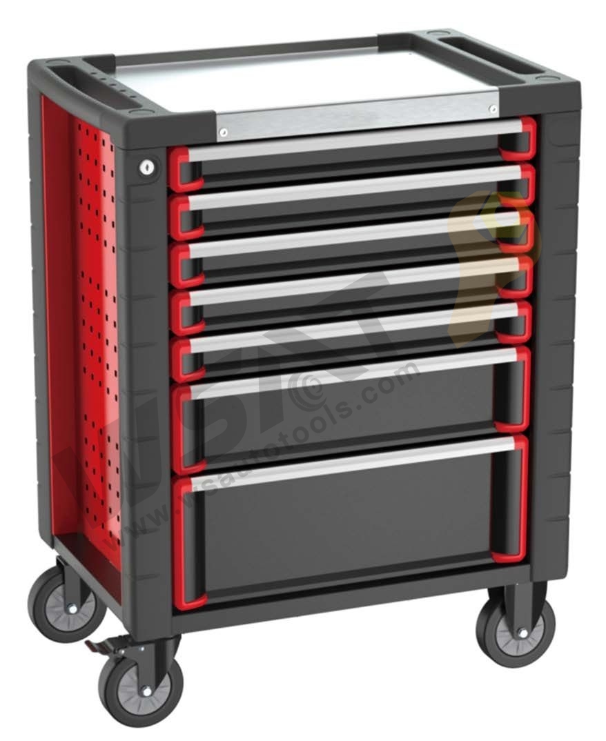 262PCS  7-Drawer Tool Trolley With Tools
