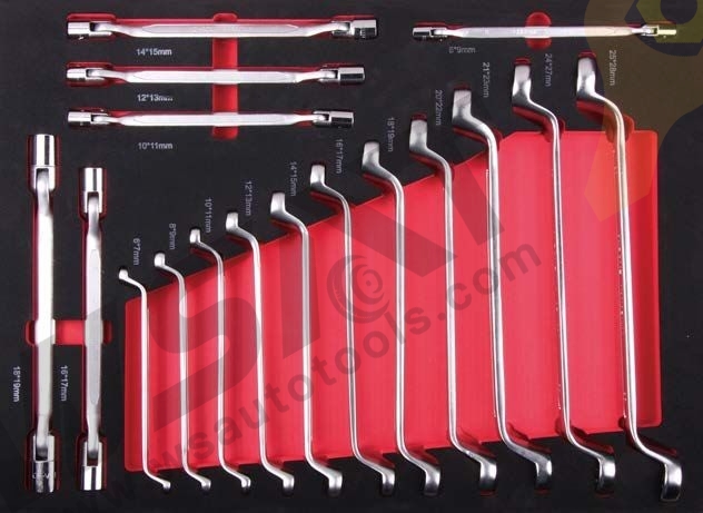 262PCS  7-Drawer Tool Trolley With Tools