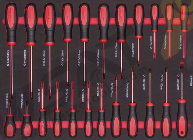 262PCS  7-Drawer Tool Trolley With Tools