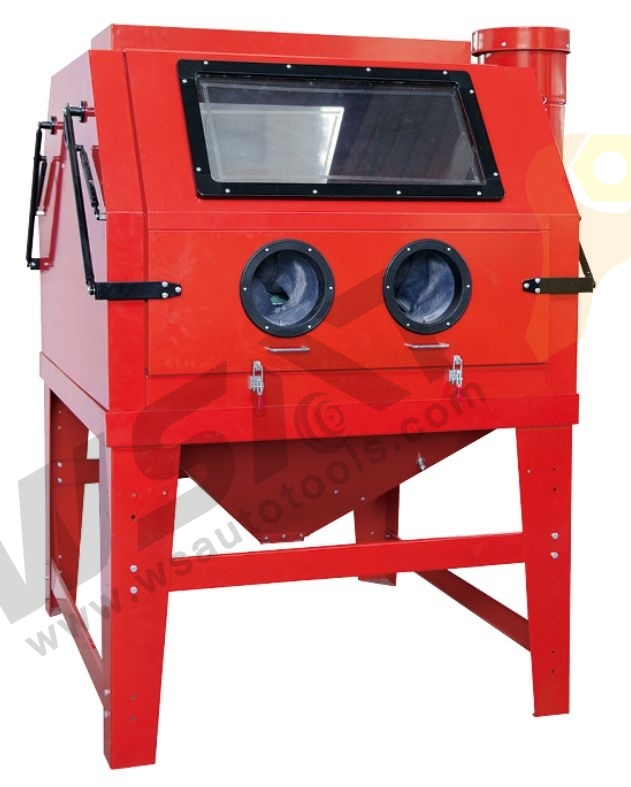 1200L Cabinet Sandblaster with Dual Working Position