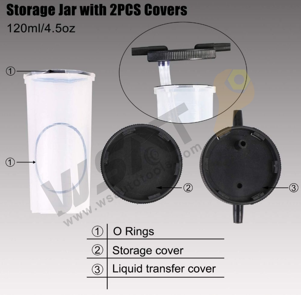 Brake Bleeder & Vacuum Pump Tester Kit