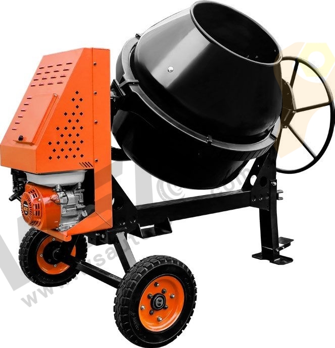 400L Engine Powered Cement Mixer