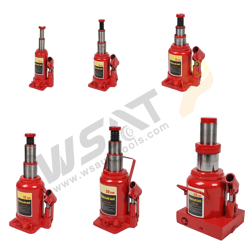 Hydraulic Bottle Jack with Double Ram