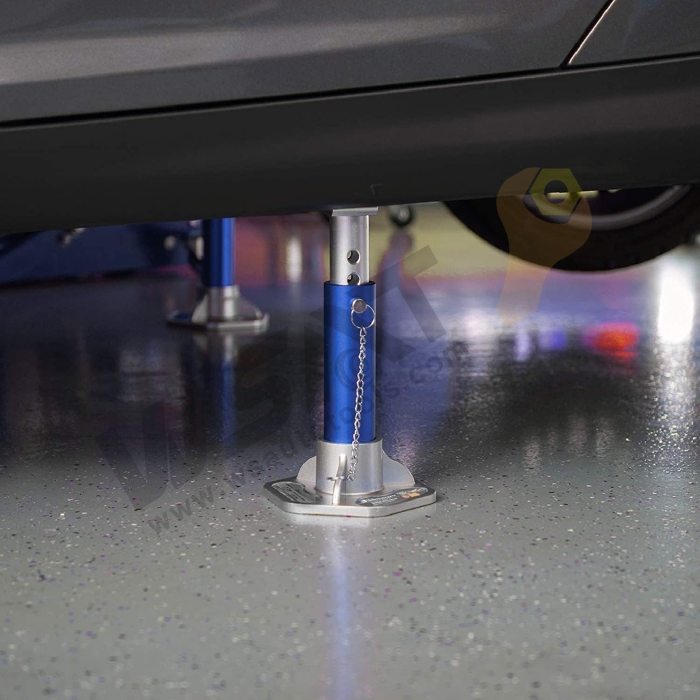 3 Ton Aluminum Jack Stands with Safe Pin