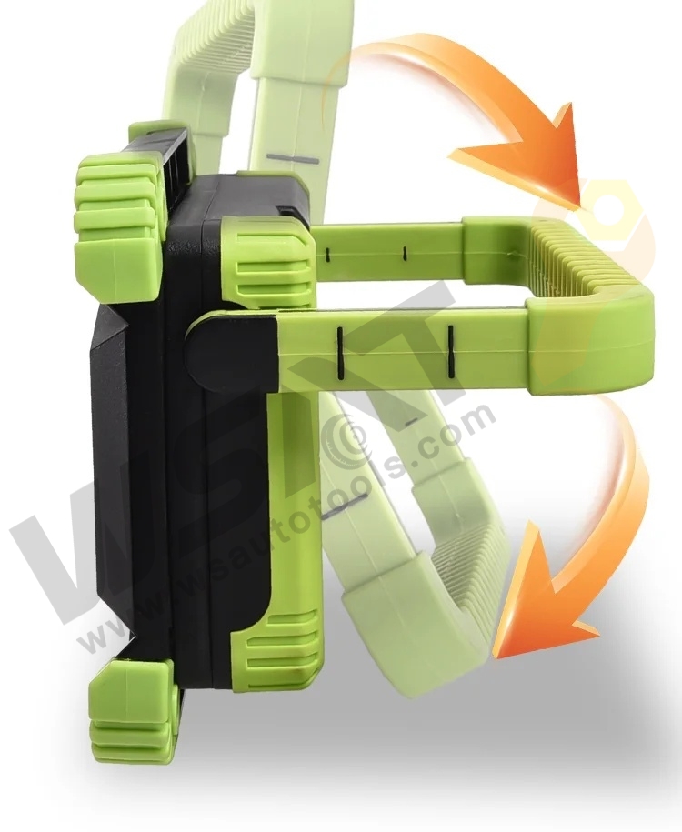 Rechargeable Emergency Working Light Portable COB LED/COB Flashlight Folding Work Light Waterproof High Lumen Outdoor Light