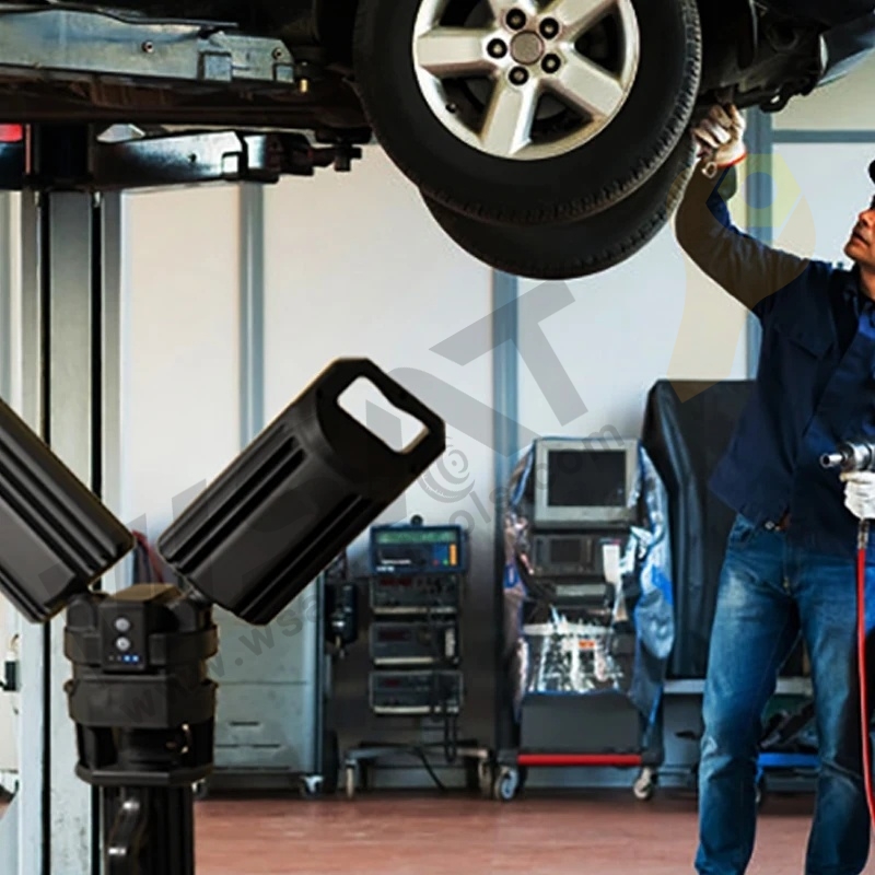 Heavy Duty Aluminum Portable Tripod Work Light