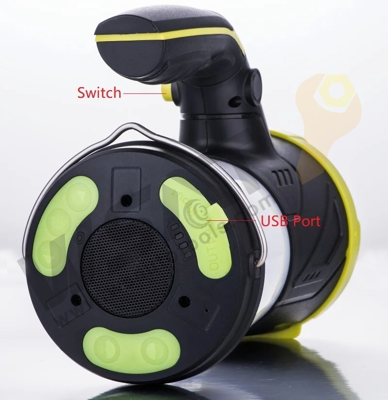 600 metres long range search light with camping light