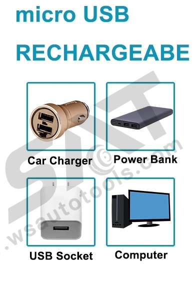 Rechargeable and adjustable outdoor camping portable LED floodlight USB flashlight magnetic led work light