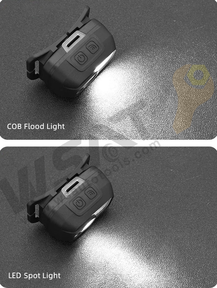Rechargeable Battery COB LED Motion Sensor Headlamp