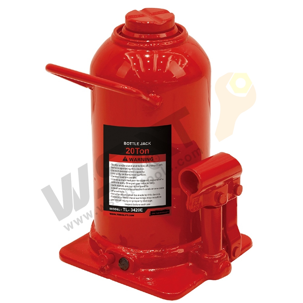 Welded Hydraulic Bottle Jack with Casting Base