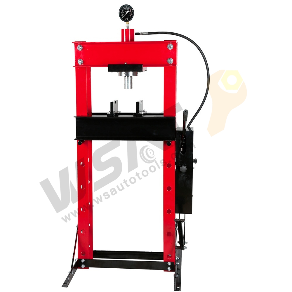 Hydraulic Shop Press with Quick Pedal Pump