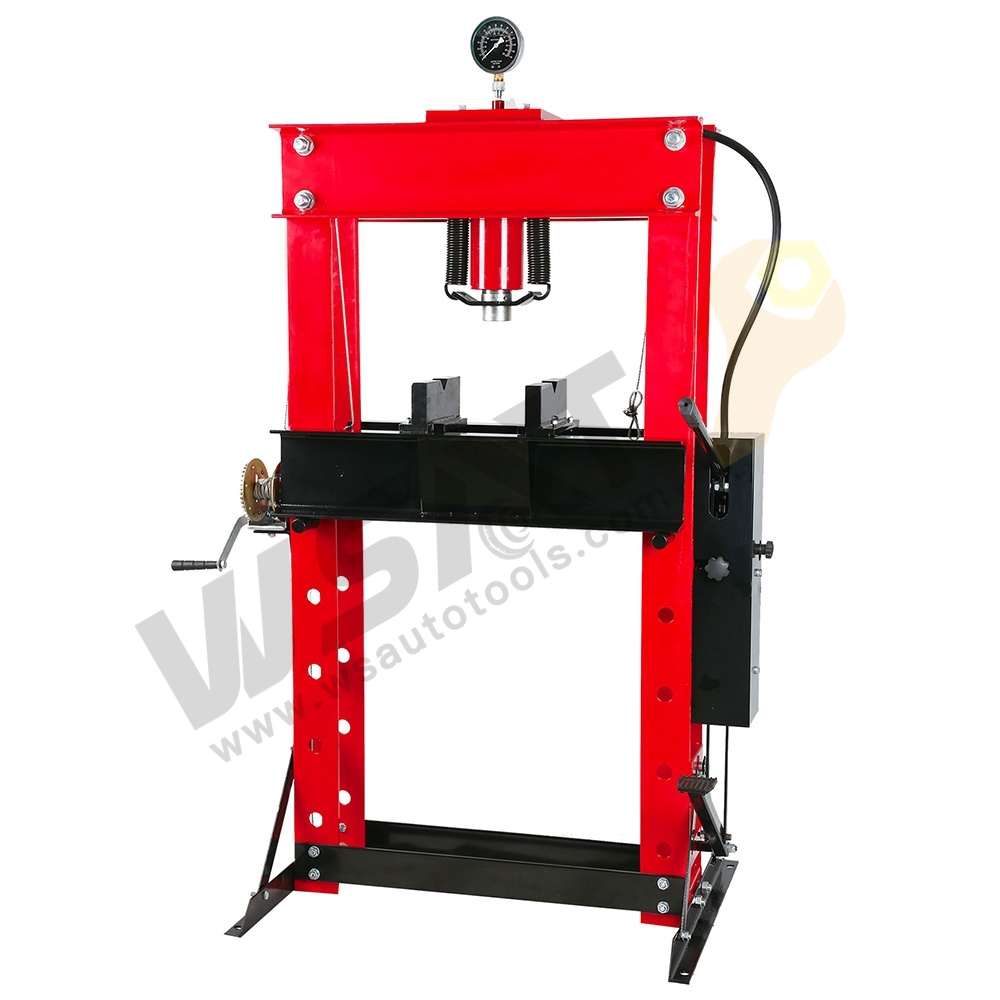 Hydraulic Shop Press with Quick Pedal Pump