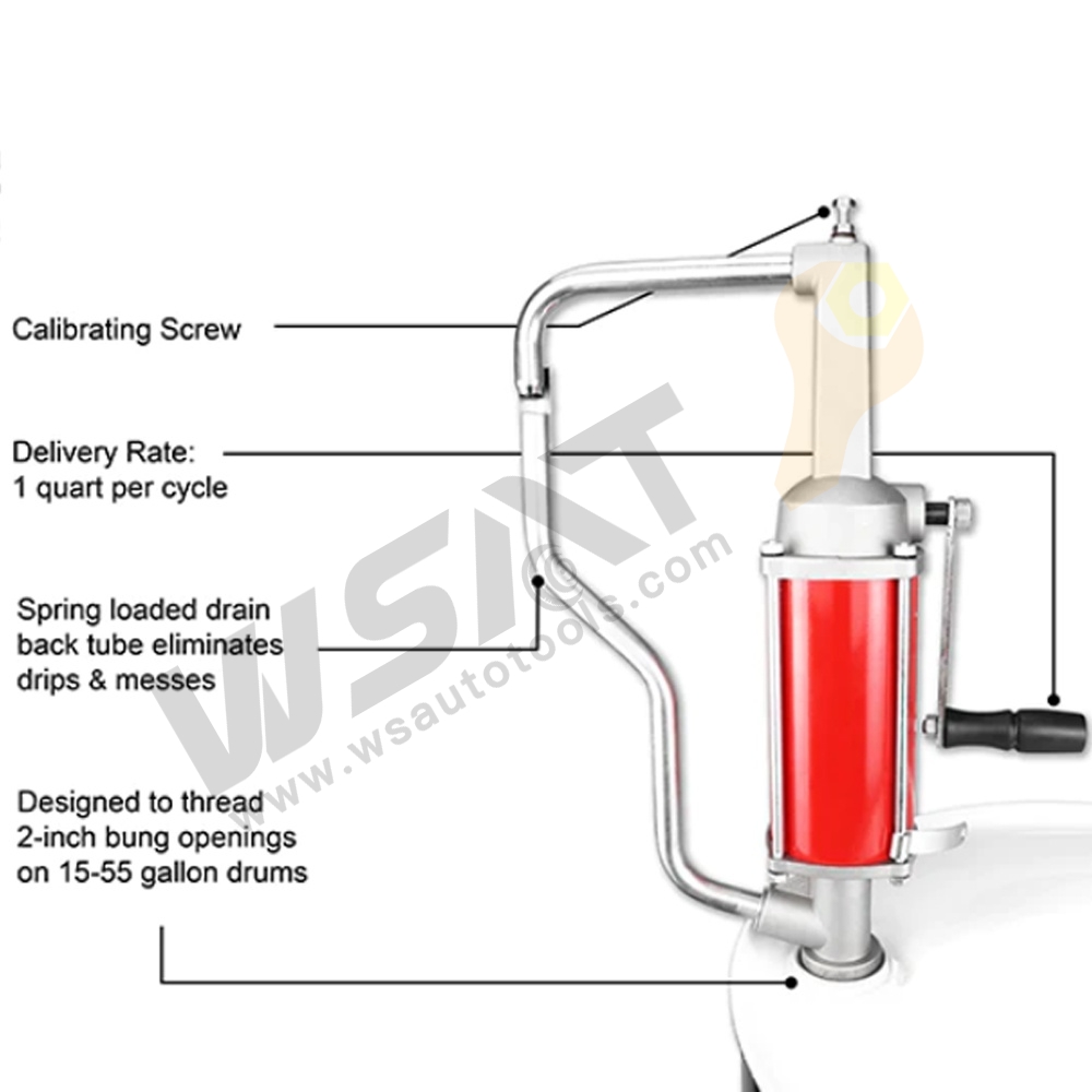 Quart/Liter Stroke Oil Pump