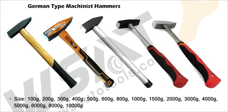 German Type Machinist Hammer