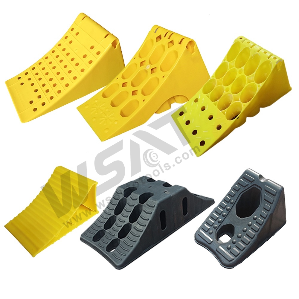 HDPE Plastic Wheel Chocks