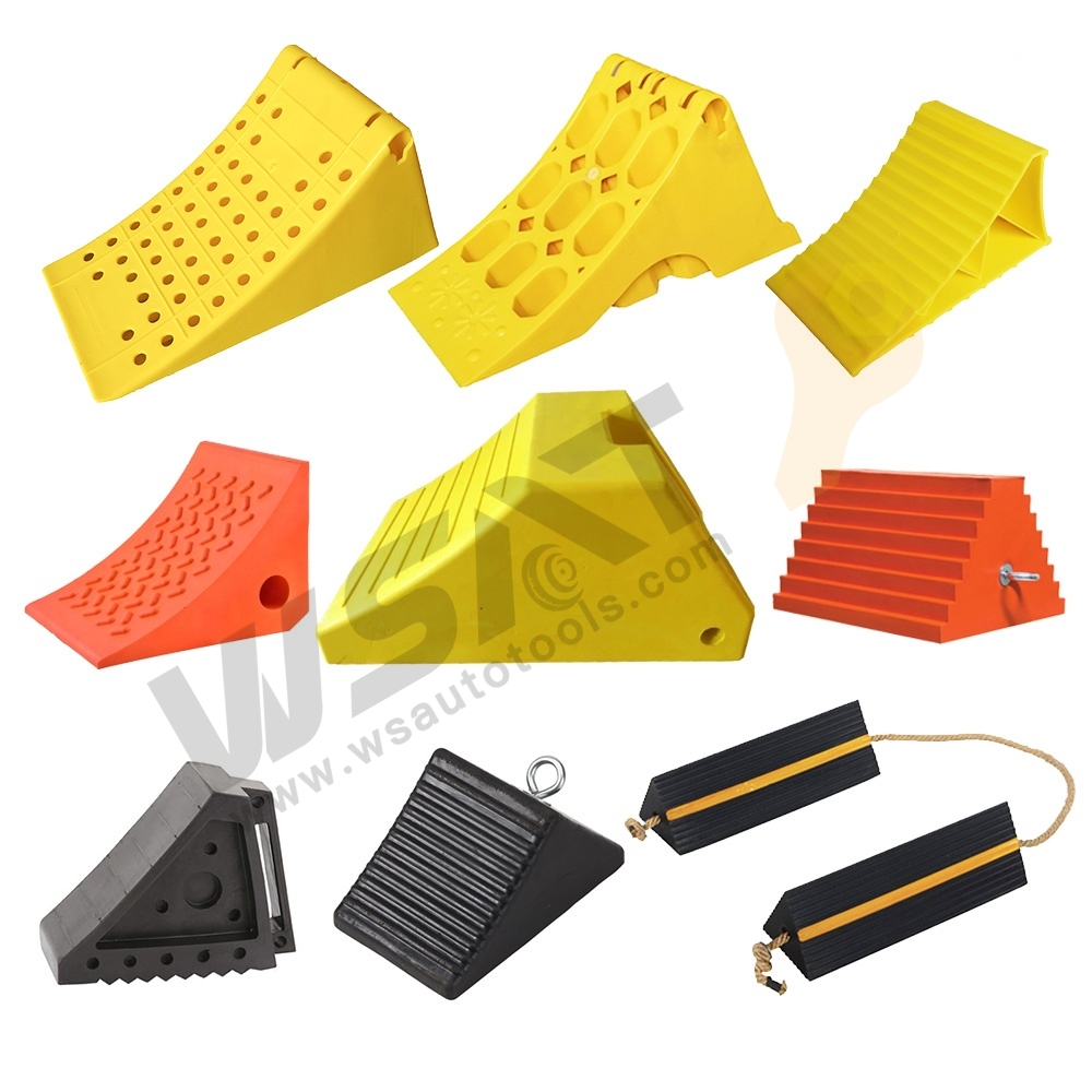 HDPE Plastic Wheel Chocks