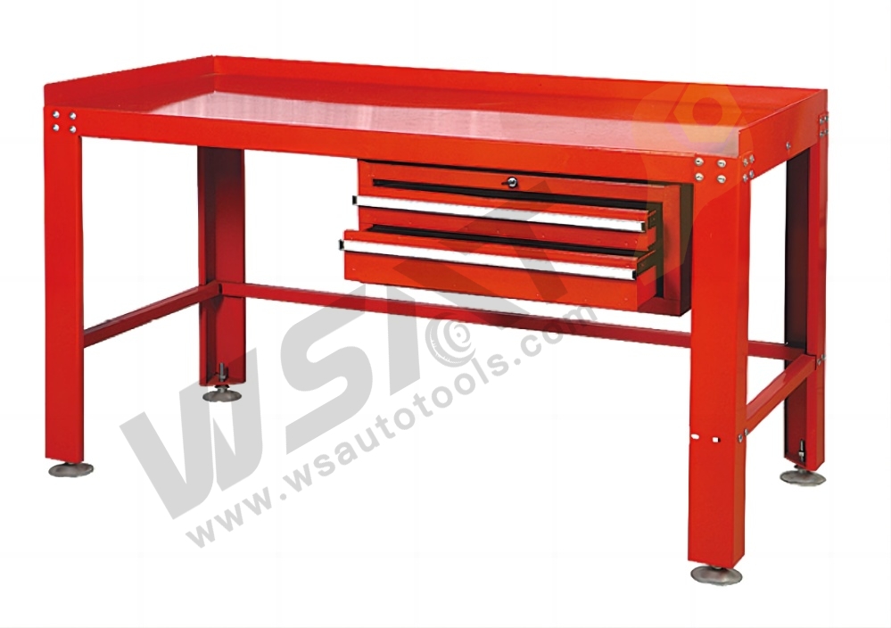 60"steel Workbench with Two Drawers