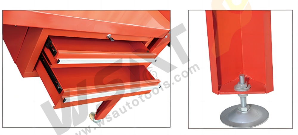 60"steel Workbench with Two Drawers