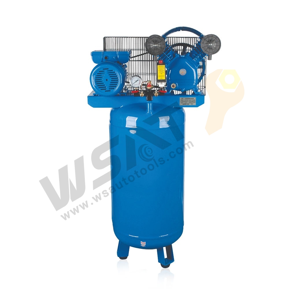 Vertical-tank air compressor 100L