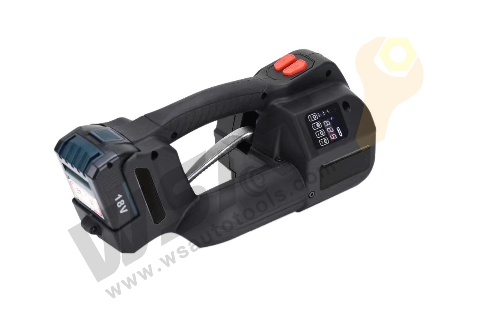 One-button Automatic Battery Powered Plastic Strapping Tool