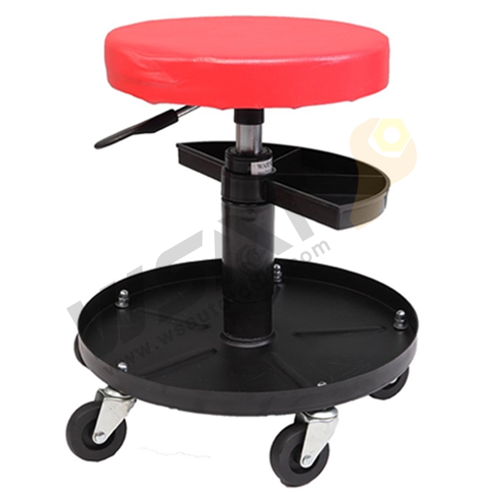 300lbs Rolling Mechanic Stool with Round Seat