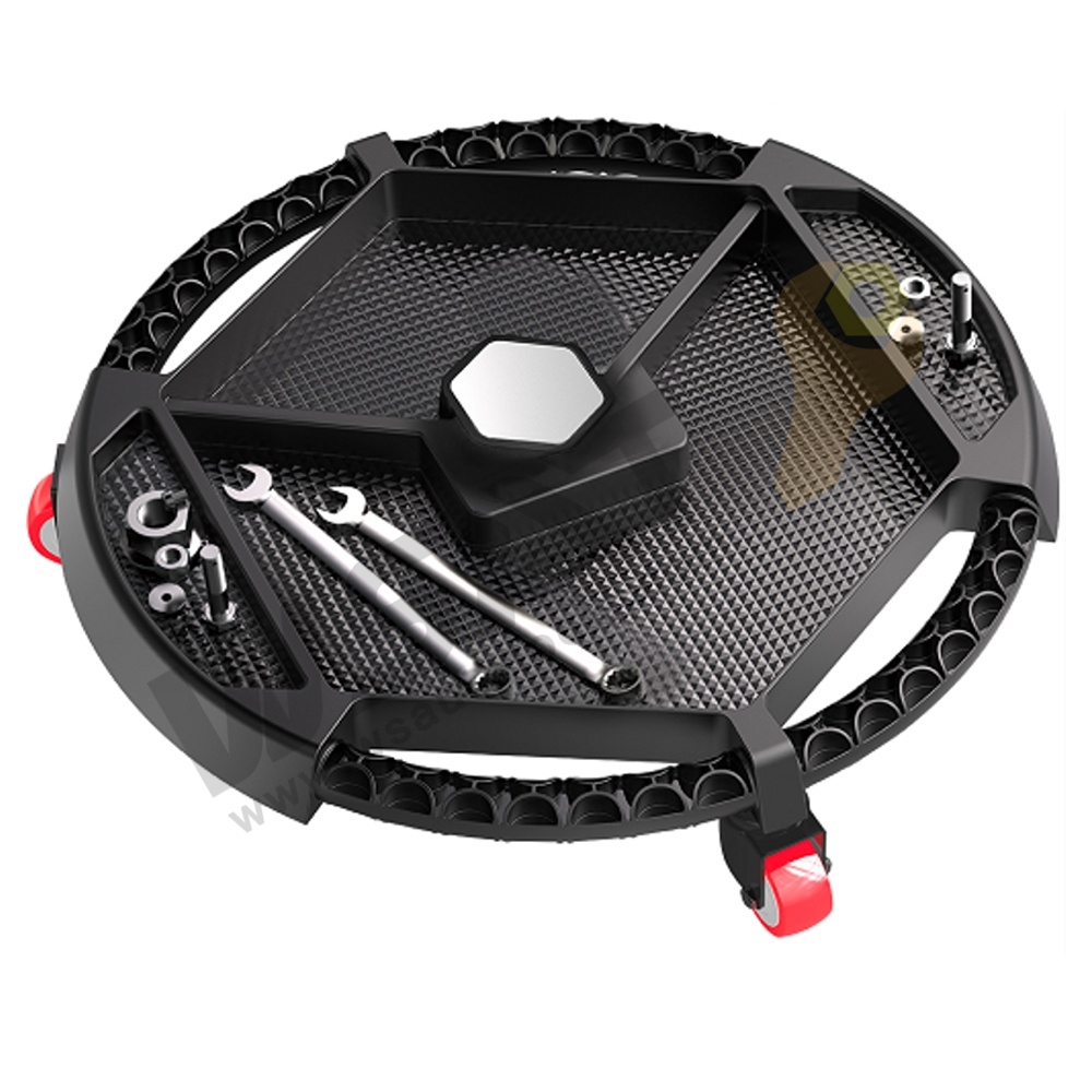 30lbs Automotive Rolling Tool Creeper with Lamp