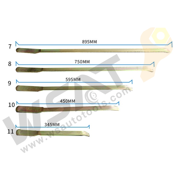 Car Sheet Metal Repair Pry Bar Set