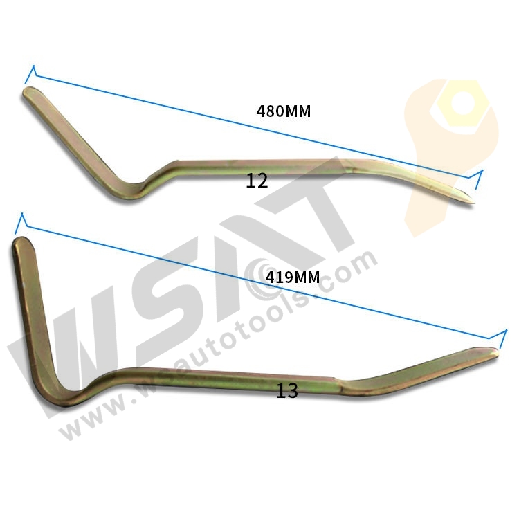 Car Sheet Metal Repair Pry Bar Set