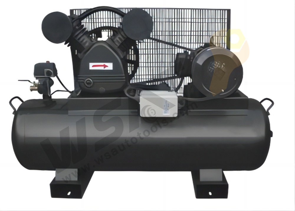 Belt-Driven Air Compressor--Two Cylinders  200L/300L