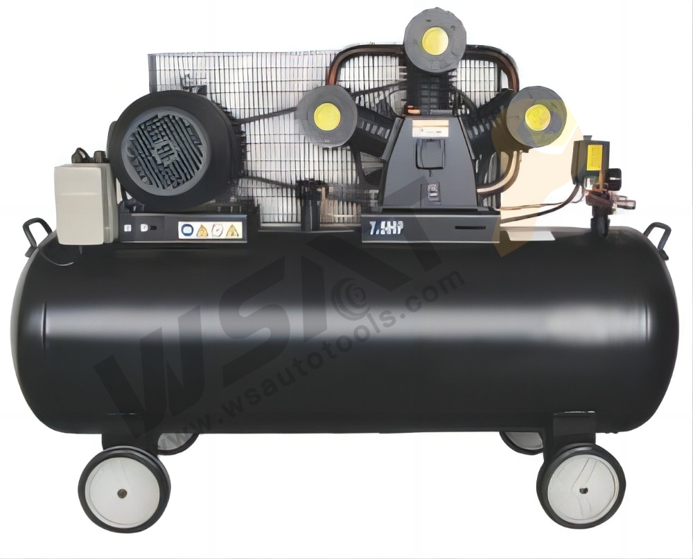 Belt-Driven Air Compressor--Three Cylinders 200L/300L