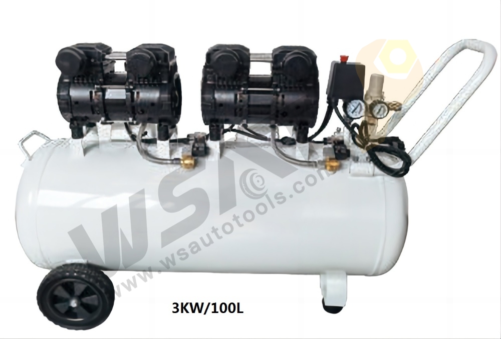 Silent Oil-Free Air Compressor--Large Flow 50L/100L/200L