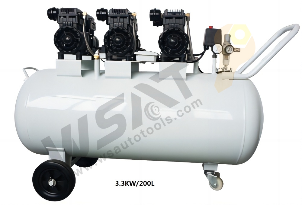 Silent Oil-Free Air Compressor--Large Flow 50L/100L/200L
