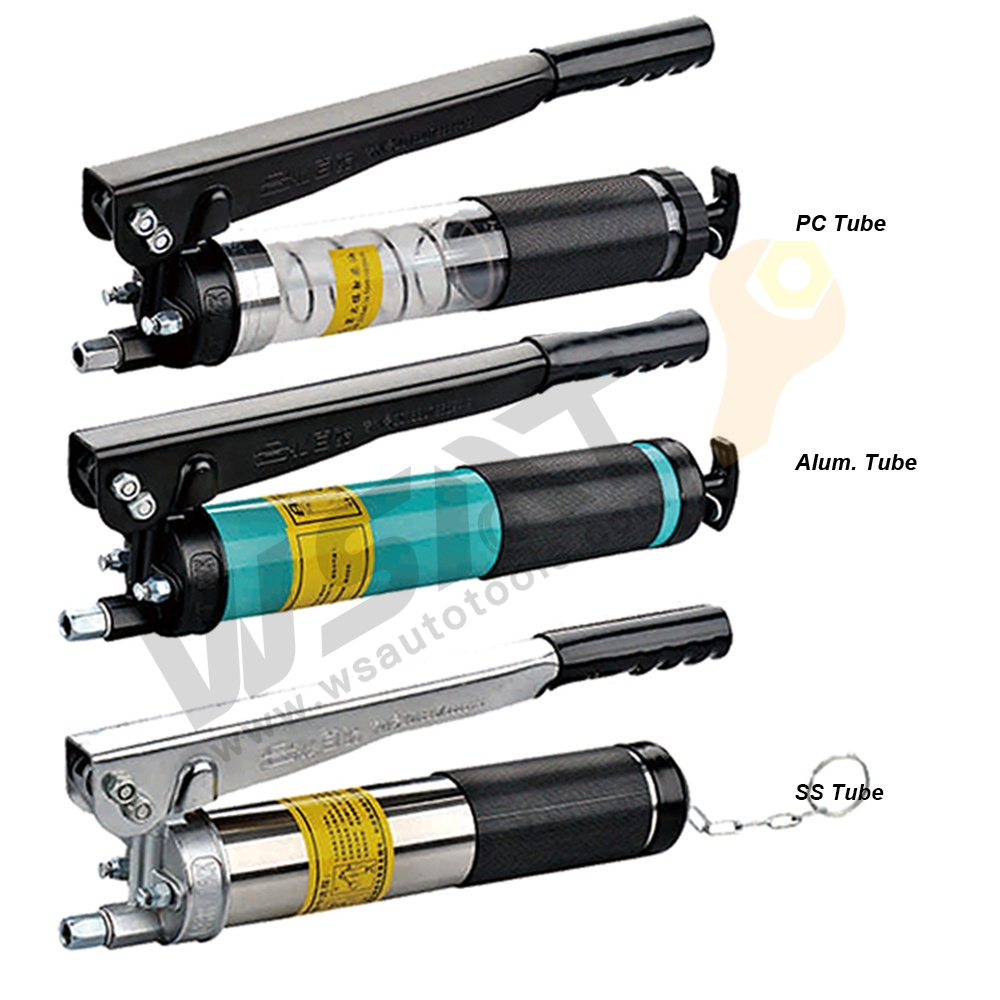 Double Gear Zipper Grease Gun