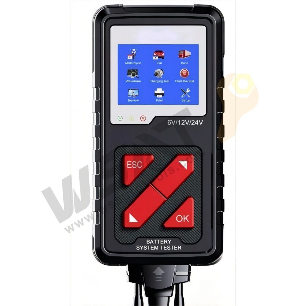 Car & Motorcycle & Truck Battery Tester