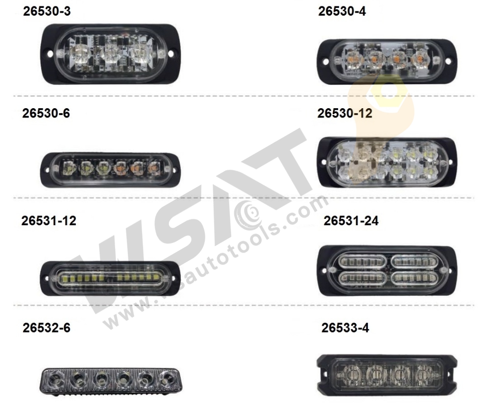 LED Strobe Warning Light For Truck Car Vehicle