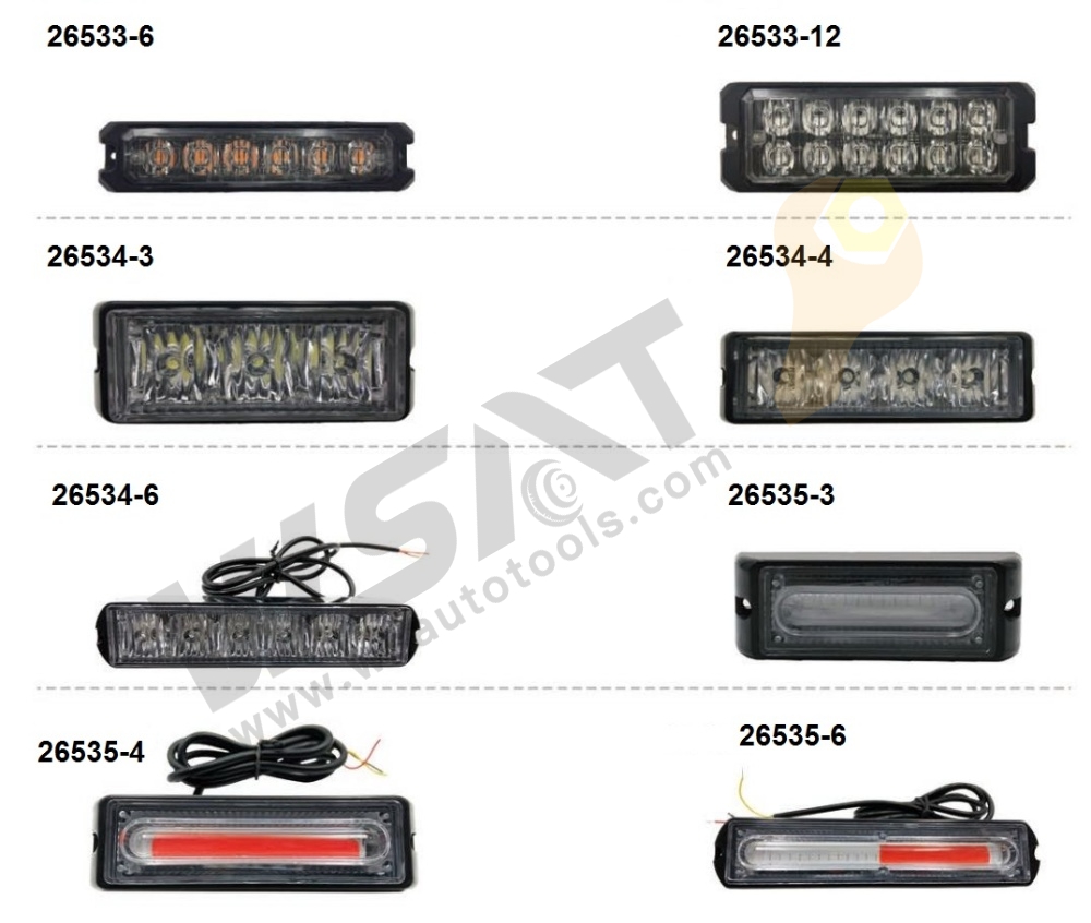 LED Strobe Warning Light For Truck Car Vehicle