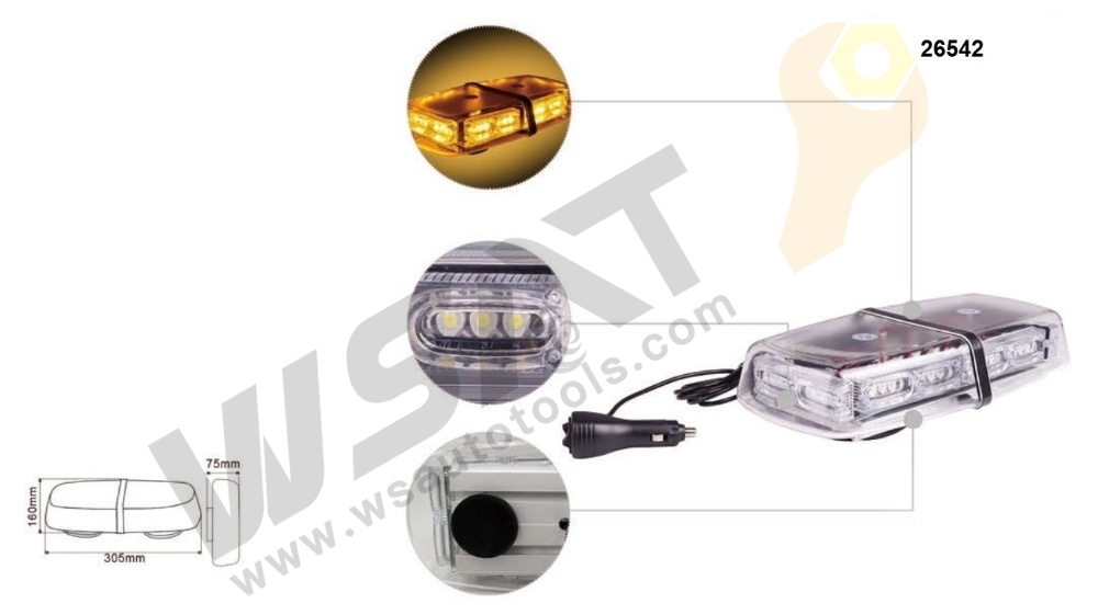 LED MINI Rooftop Strobe Lights